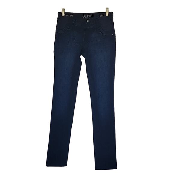 DL1961 Nicky Maternity Mid-rise Cigarette Jeans in Wooster, 24 - Picture 1 of 9